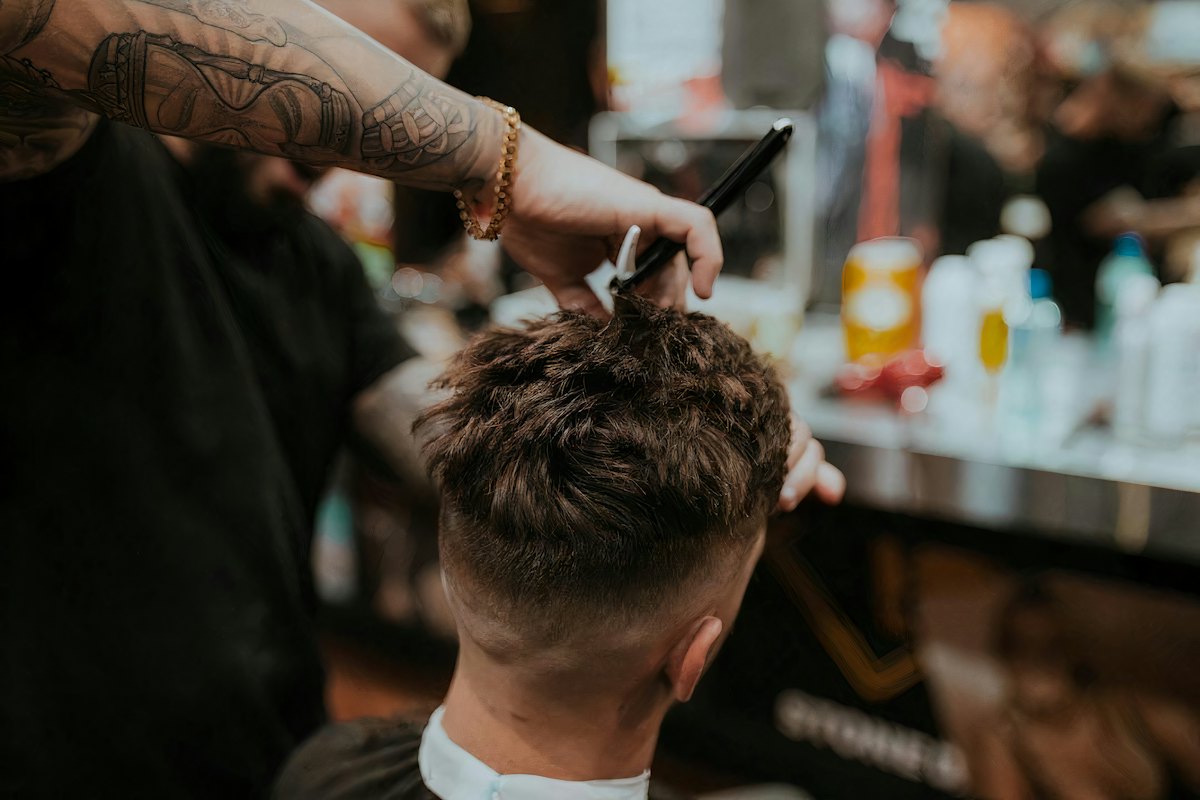 Foto ilustrativa de barbearia